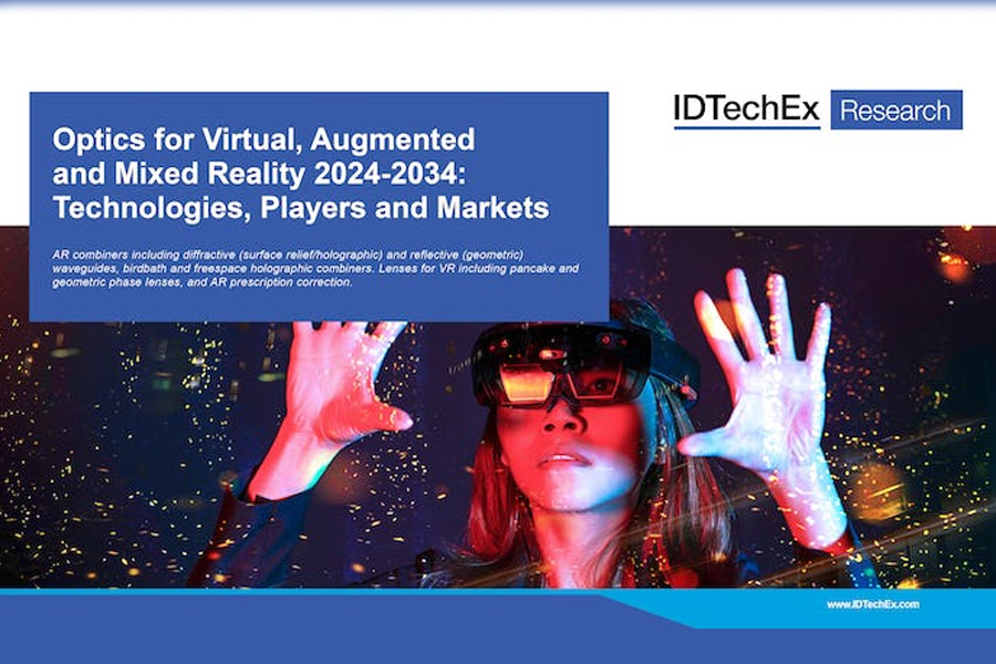 Optics for Virtual, Augmented and Mixed Reality 2024-2034: Technologies, Players and Markets