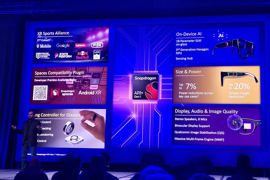 AWE Day 1: Snap announces new glasses for 2026, Qualcomm announces AR1+ chipset