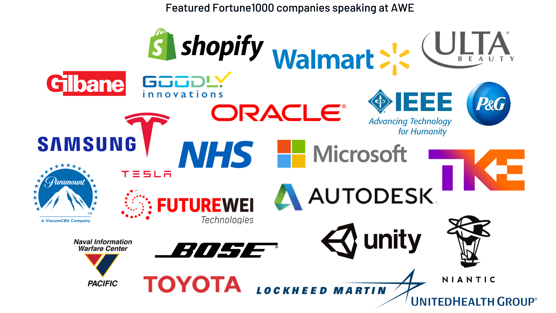 Speaker companies at AWE