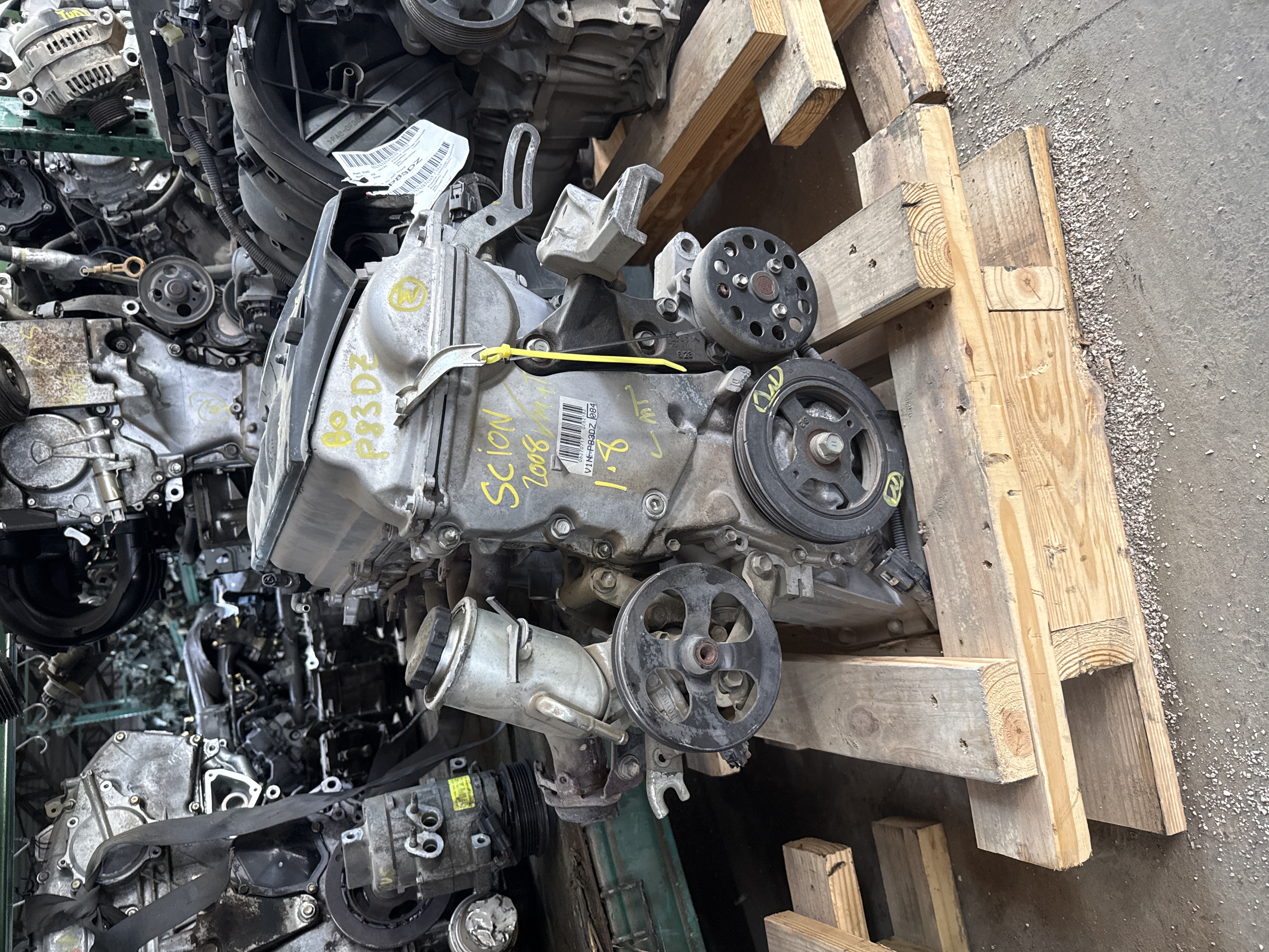 2008 Scion XB (2.4L, VIN E, 5th digit, 2AZFE engine)