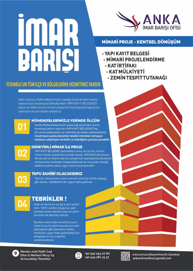 Hizmetlerimiz imar barışı imar affı