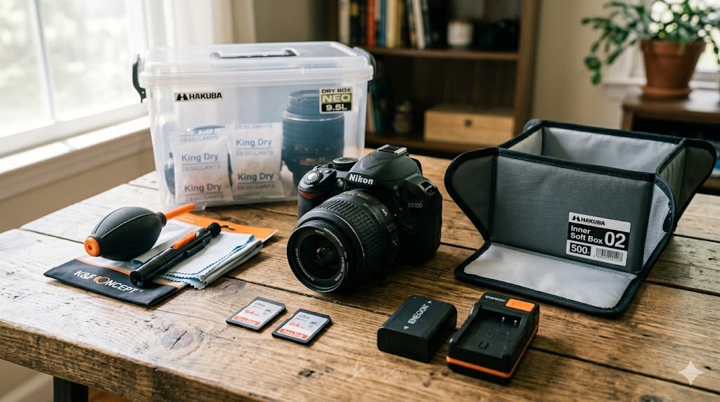 【物品紹介】Nikon D3100を買ったら最初に揃えたい周辺機器９選。カメラ初心者でも迷わない必須アクセサリーガイド