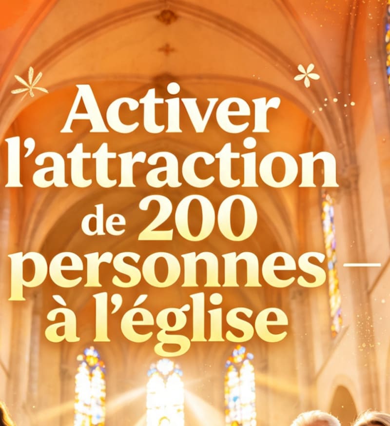 ACTION PROPHÉTIQUE POUR AVOIR ATTIRE 200PERSONNE A L'ÉGLISE