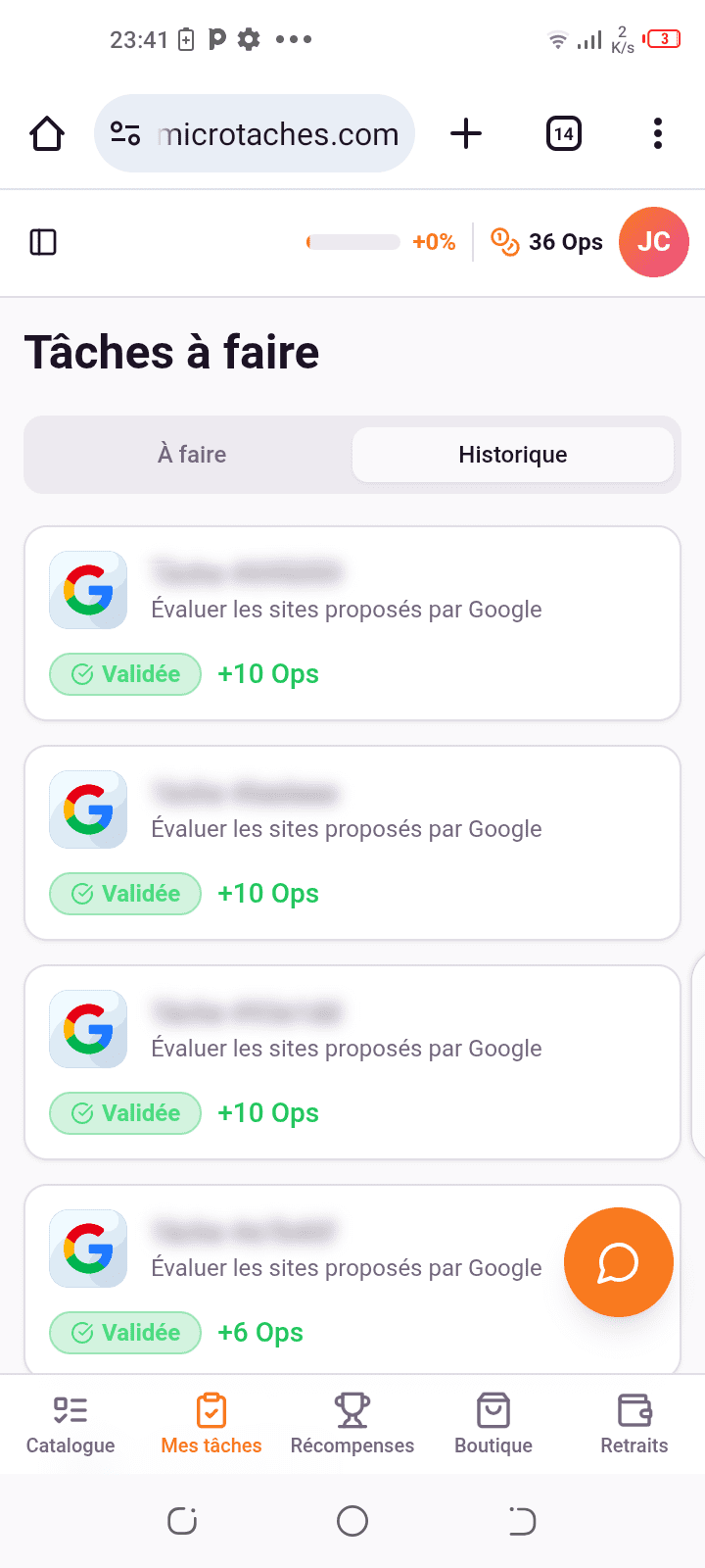 Business en ligne