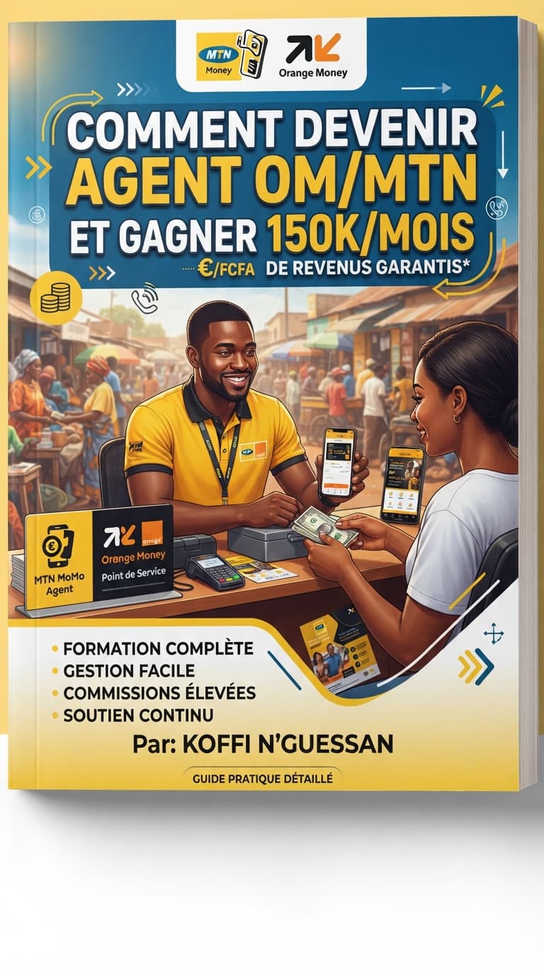 Deviens agent OM/MTN et gagne 150 000 FCFA/ mois