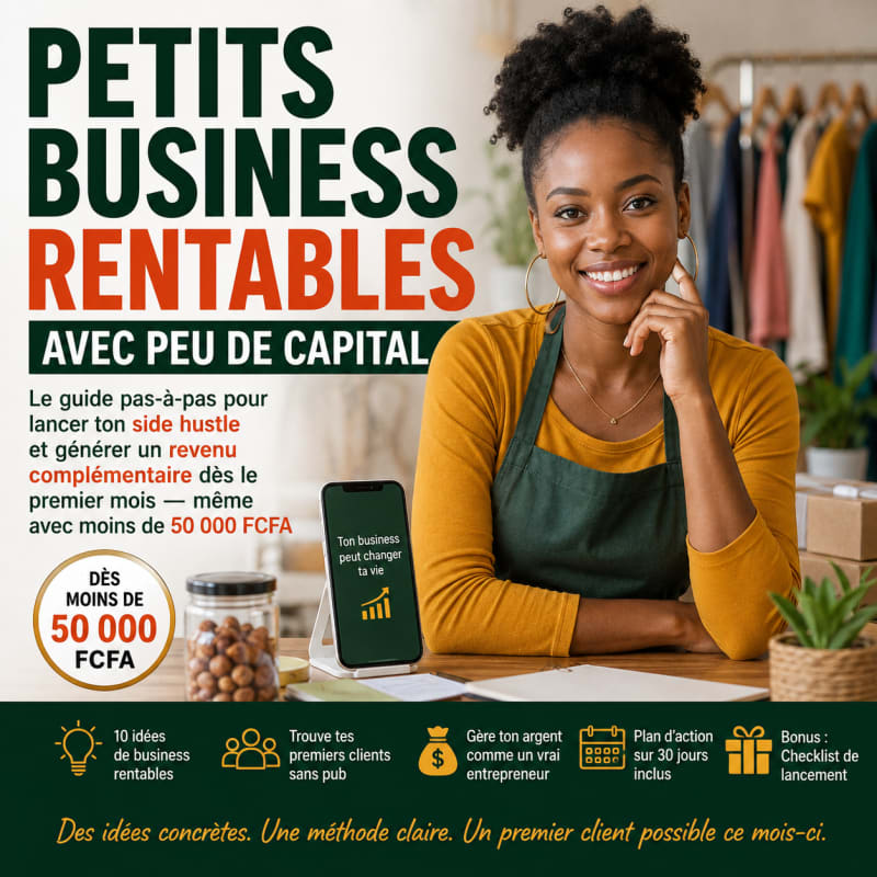 Petits Business Rentables: avec peu de Capital