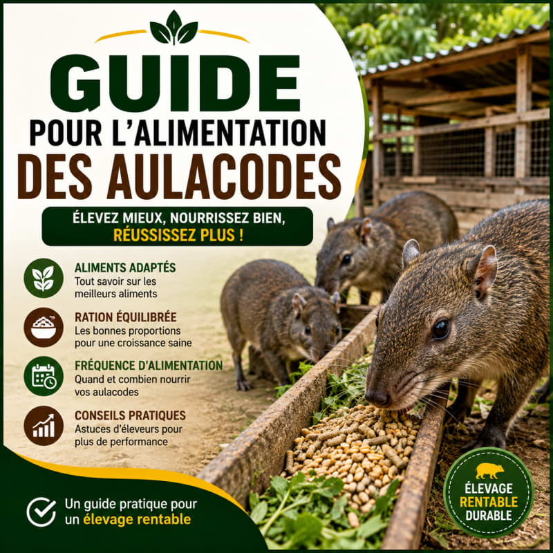 AULACODICULTURE : Techniques d'alimentation des aulacodes ou agoutis