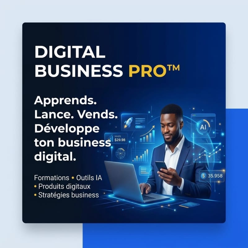Vends des Produits Digitaux et Gagne +230 000 FCFA Chaque Mois