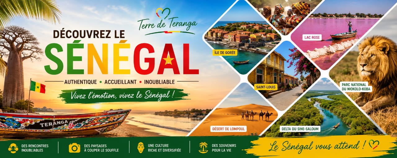 Guide des sites touristiques du Sénégal