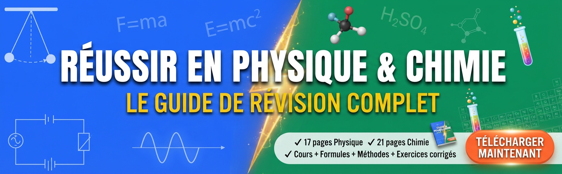 Reussir en Physique & Chimie : Le Guide de Révision Complet