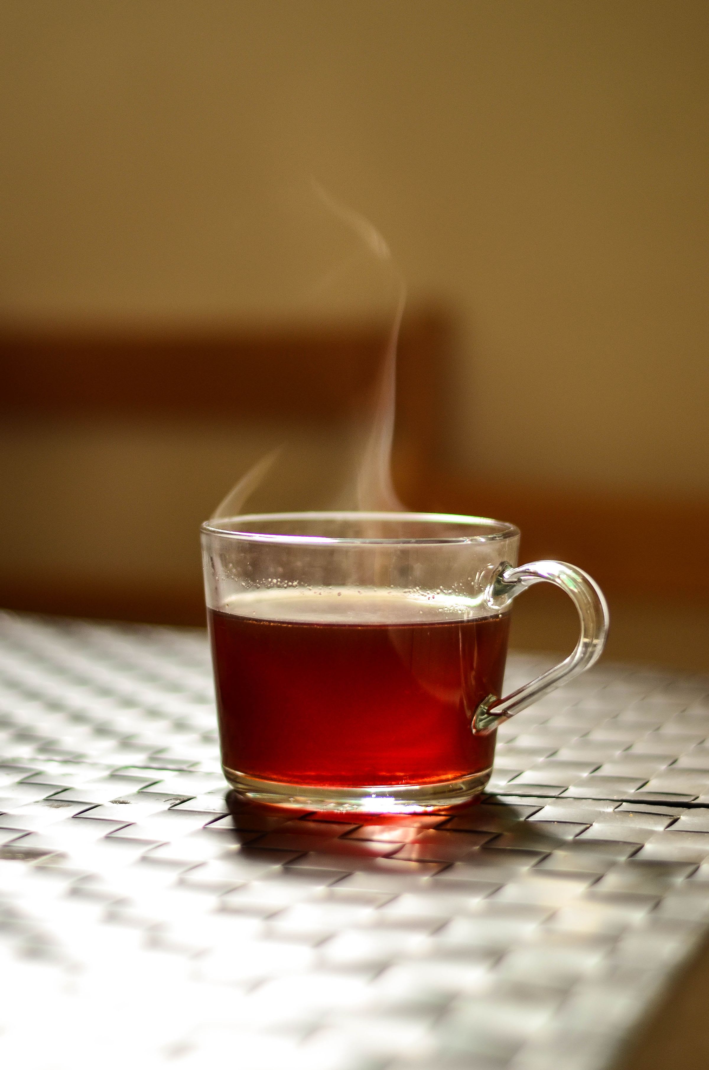 Cinnamon Sunrise, brewed