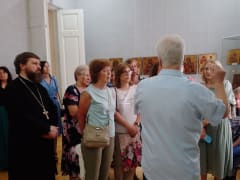 ОТКРЫТИЕ ВЫСТАВКИ "ПРАВОСЛАВНАЯ ИКОНА"