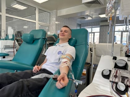 Около 1,7 тыс. студентов Ставрополя сдали кровь и&nbsp;ее&nbsp;компоненты в&nbsp;2023 году