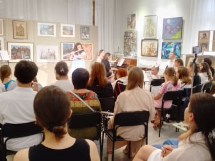 КОНЦЕРТ МЕЖДУНАРОДНОЙ ЛЕТНЕЙ ТВОРЧЕСКОЙ ШКОЛЫ 