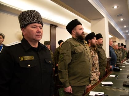 Совет атаманов Терского войскового казачьего общества прошел в Пятигорске