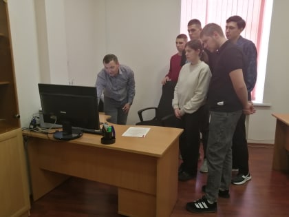 Открытый практический урок для студентов