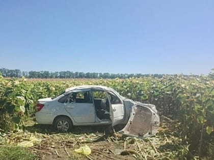 В Новоалександровском округе начинающий водитель спровоцировал столкновение, в котором пострадал ребенок и четверо взрослых
