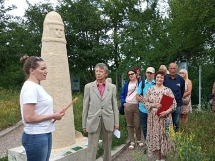 Полномасштабная копия изваяния предскифского периода появилась в музее каменных древностей Пятигорска