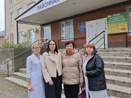 Визит заместителя министра здравоохранения в Левокумский округ