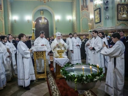 19 января Церковь отметит один из главных праздников – Крещение Господне