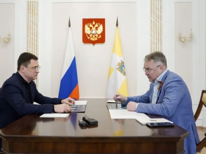 ВИЦЕ-ПРЕМЬЕР РФ АЛЕКСАНДР НОВАК И ГУБЕРНАТОР СТАВРОПОЛЬЯ ОБСУДИЛИ ВОПРОСЫ РАЗВИТИЯ РЕГИОНА