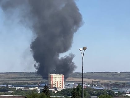 Магазин постельного белья загорелся в Пятигорске