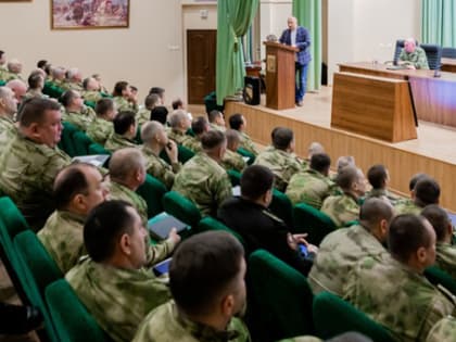 Лекция Российского общества «Знание» – для росгвардейцев