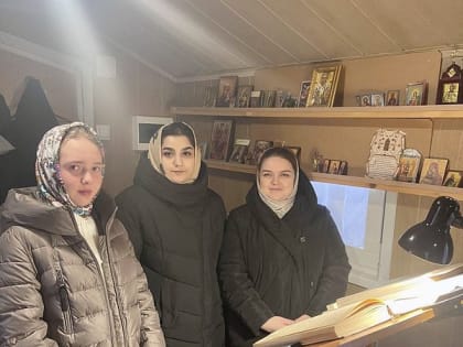 В храме Донской иконы Божией Матери города Ставрополя была совершена первая Божественная Литургия