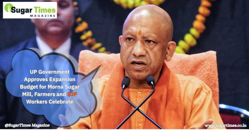 UP Government Approves Expansion Budget for Morna Sugar Mill, Farmers and BJP Workers Celebrate