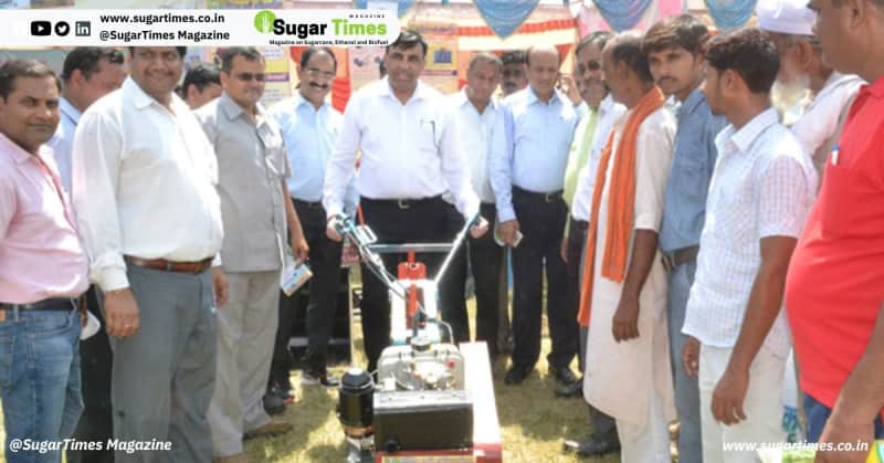 DCM Shriram Sugar Supports Farmers with Modern Farm Machines in Hariyawan