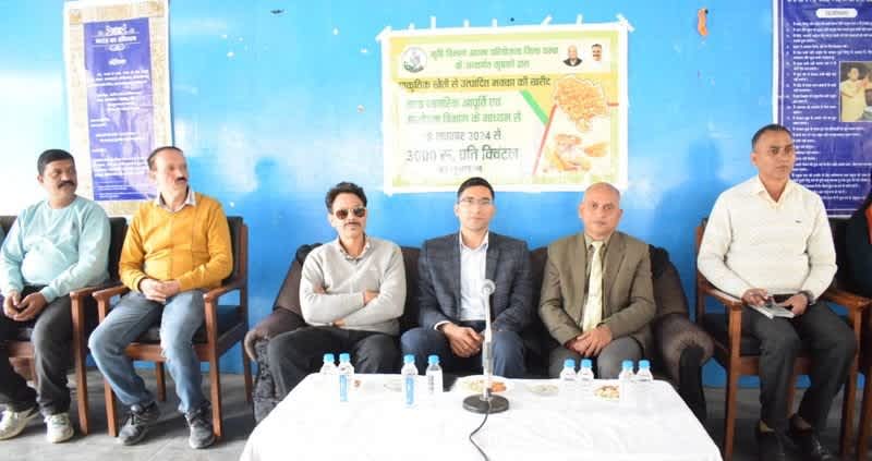 Procurement of maize grown under natural farming begins in Chamba