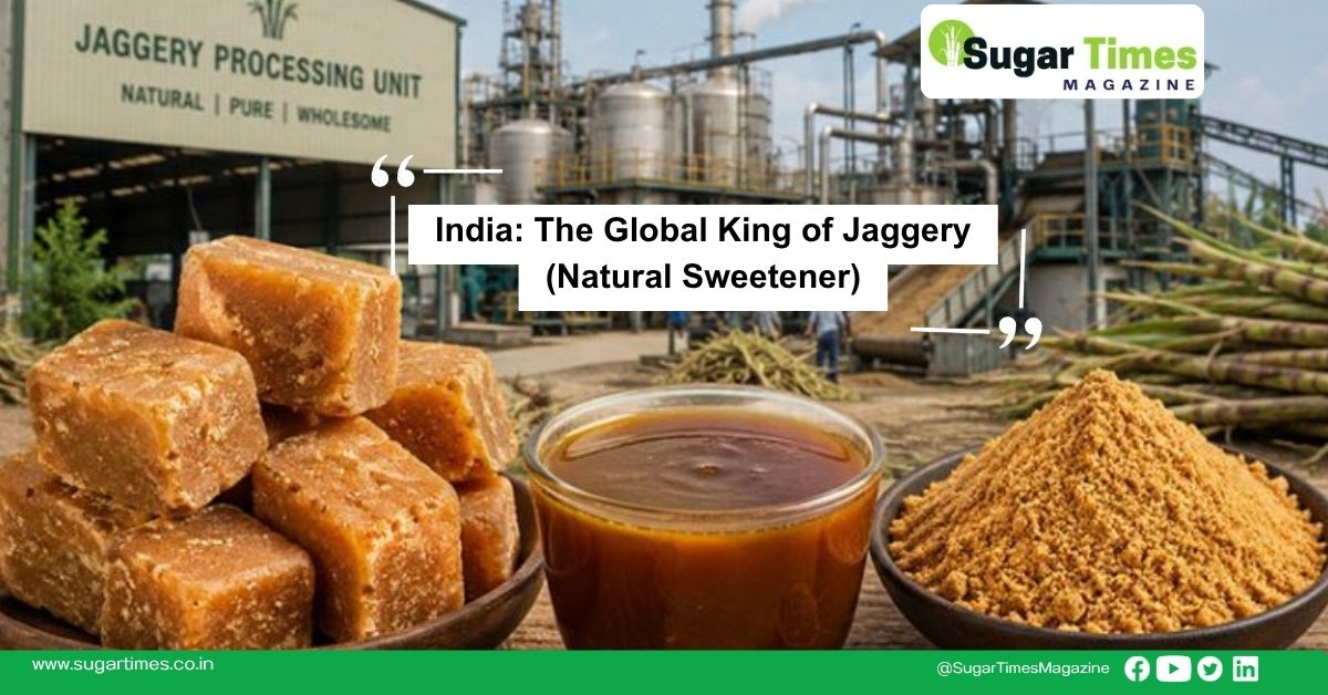 India: The Global King of Jaggery (Natural Sweetener)