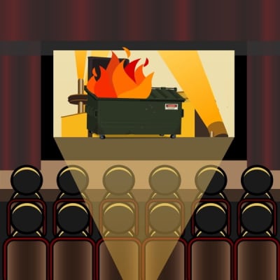 Celluloid Dumpster Fire