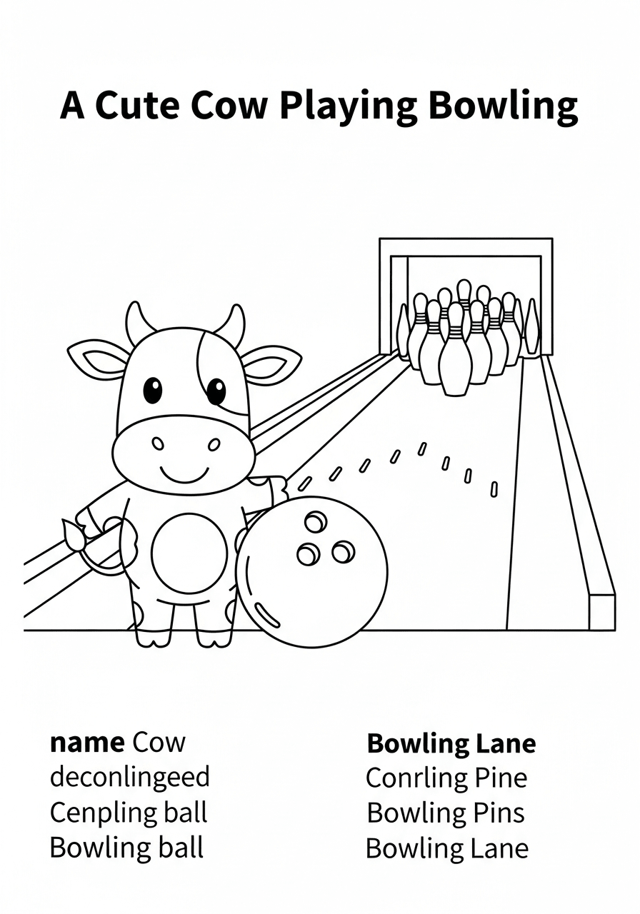 Bowling Cow Fun!