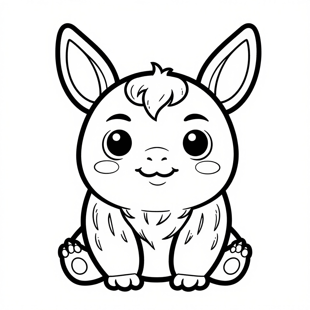 Enkji Amical Souriant dans un Champ Fleuri