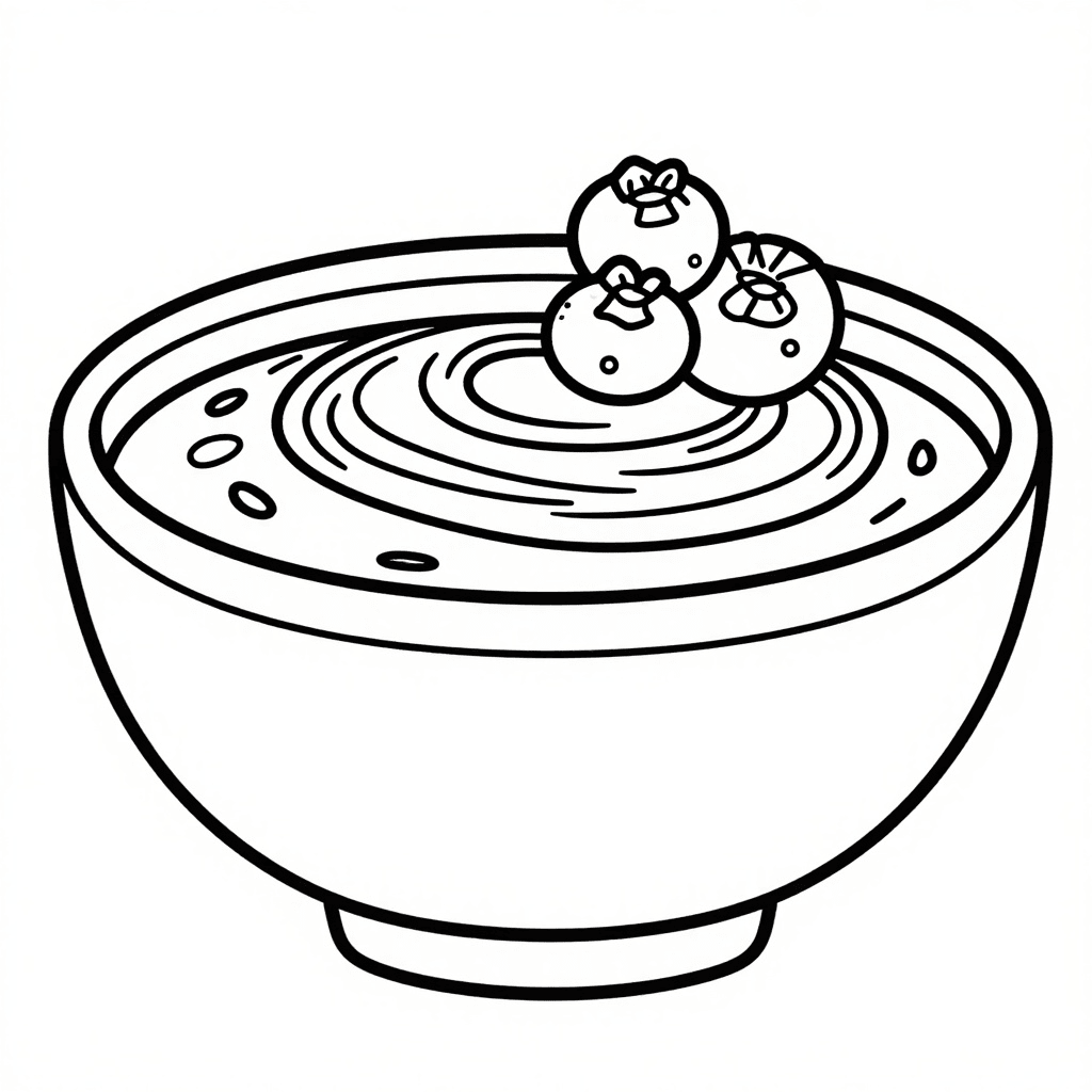 Gemütliche Porridge-Schale mit Beeren & Zimt