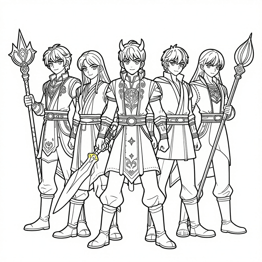 K-pop Demon Hunters: Rumi's Poised Five