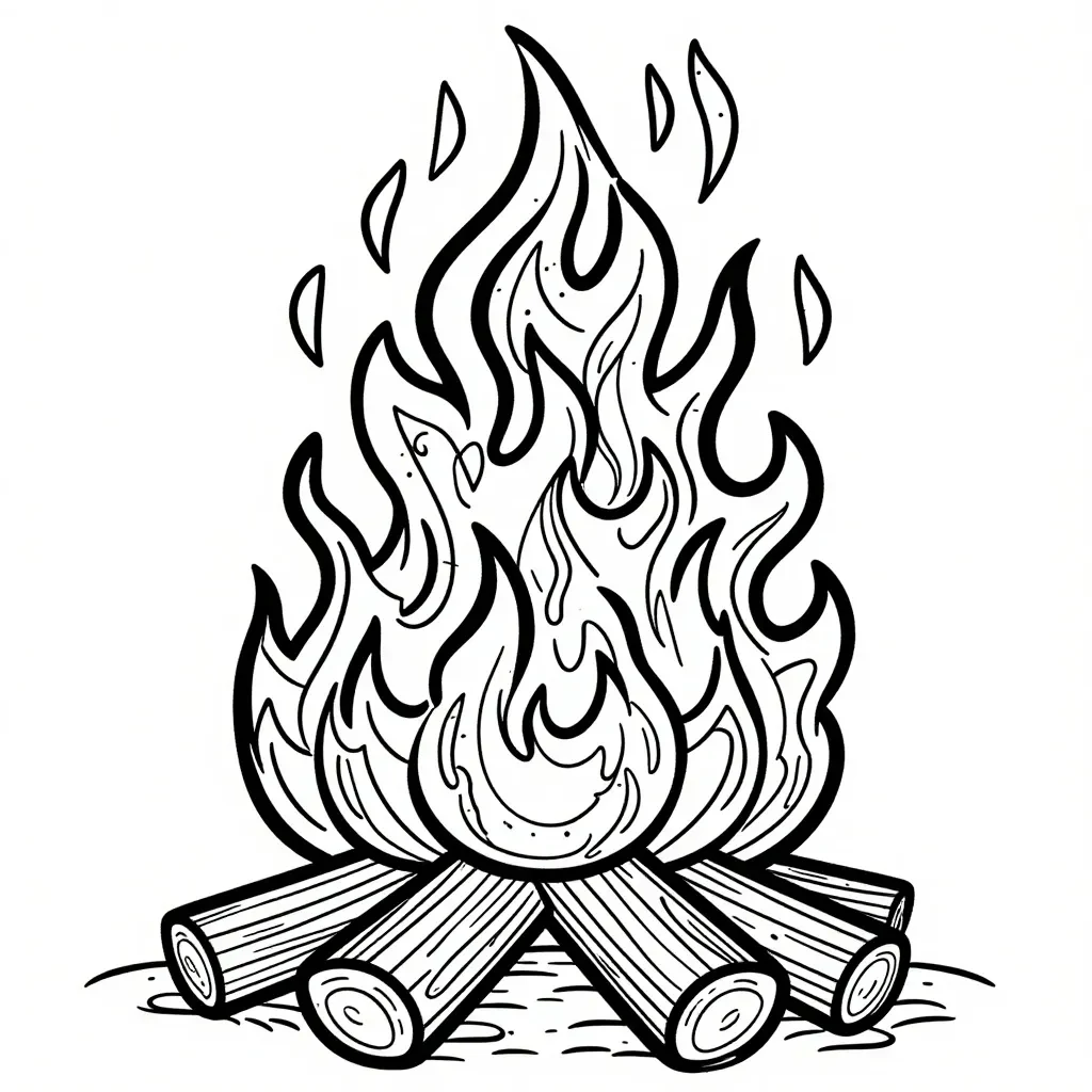 Dynamisches Lagerfeuer & Wirbelnde Flammen