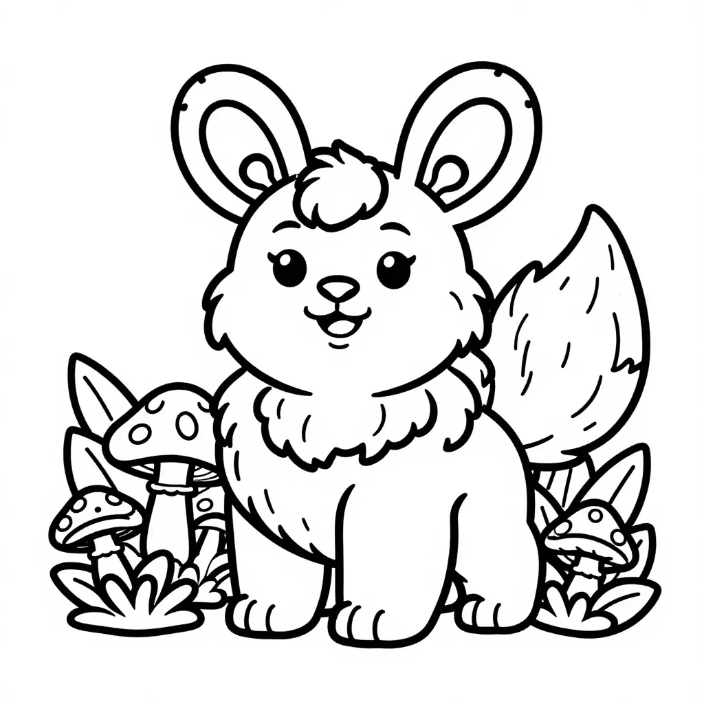 Fröhlicher Bavsör im Märchenwald