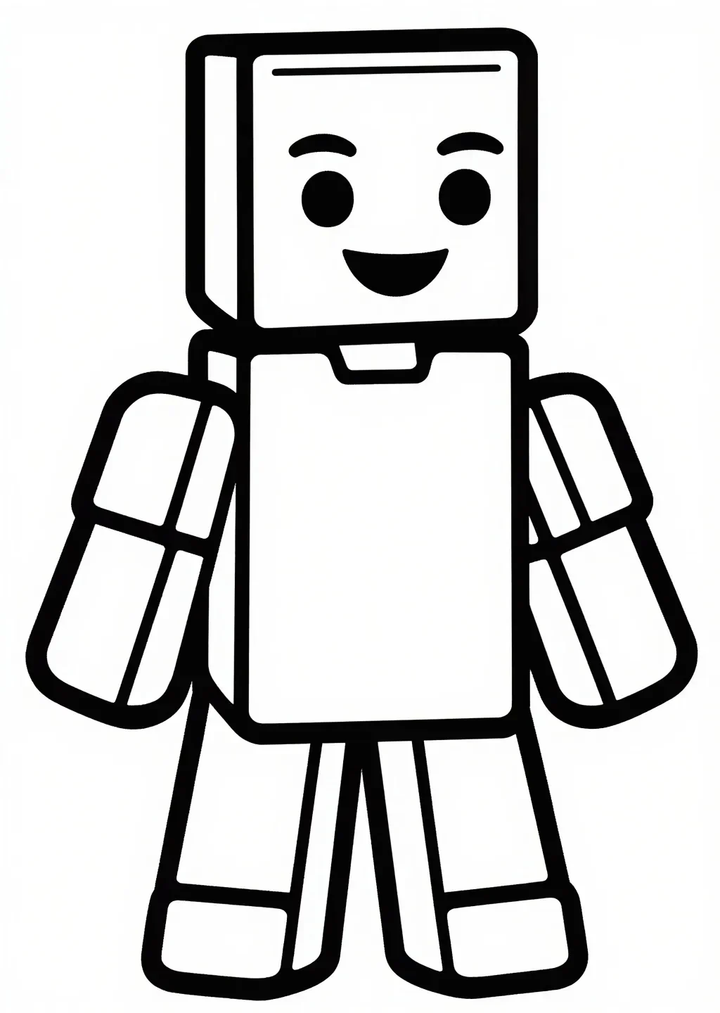 Happy Roblox Avatar Coloring Fun