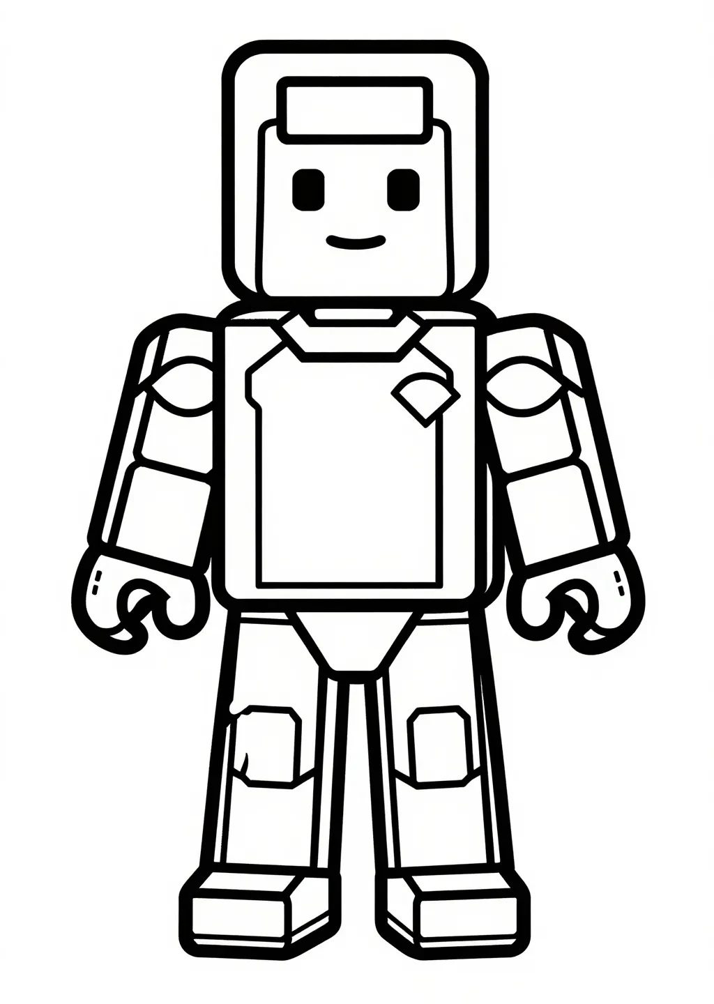 Classic Roblox Avatar Coloring Fun