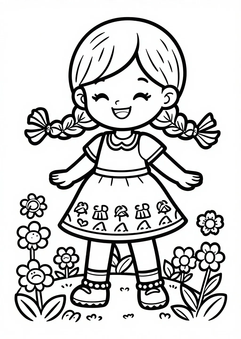 Aamanda's Joyful Wildflower Field Adventure