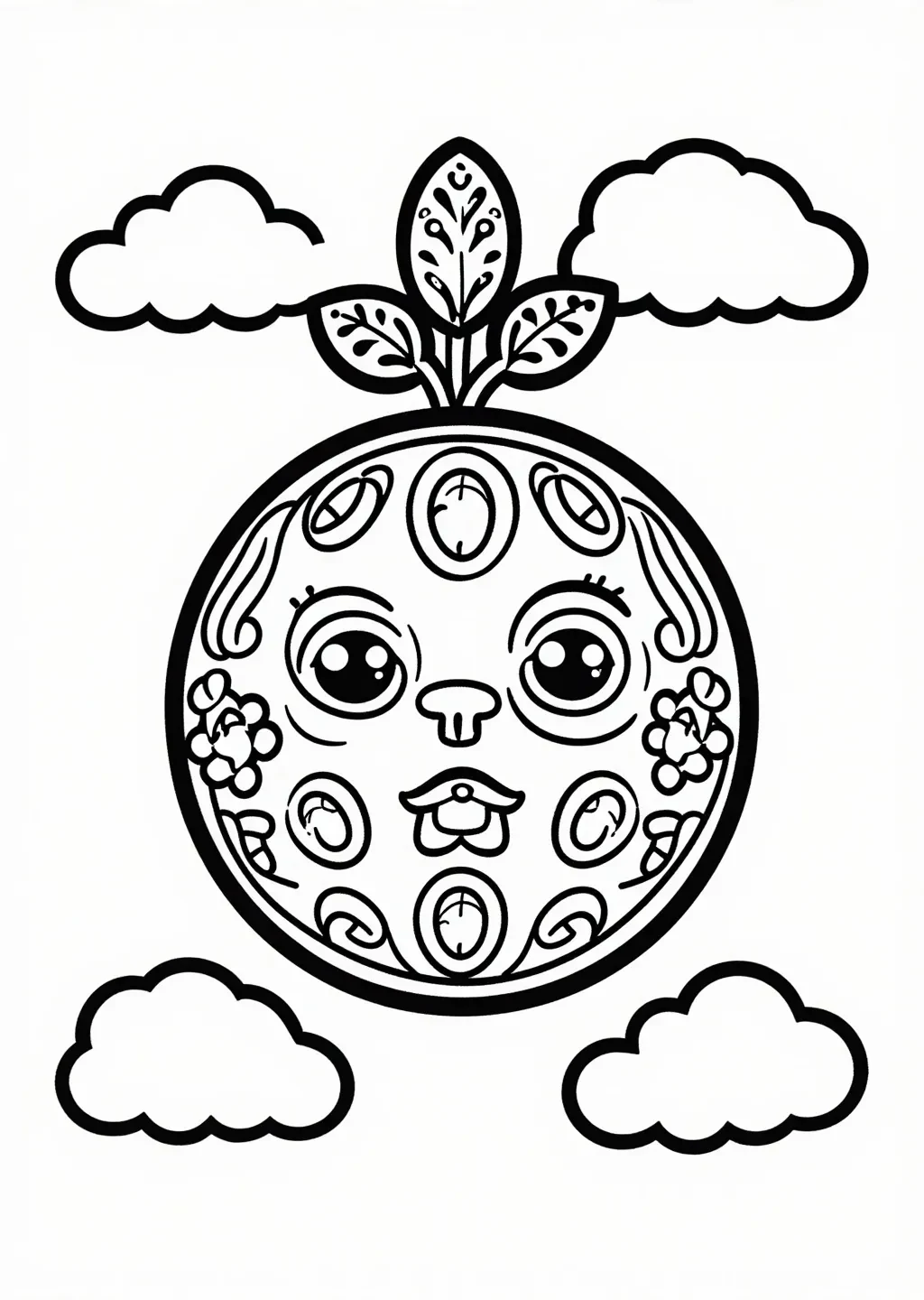 Skurriles Råob-Wesen im Wolkenreich