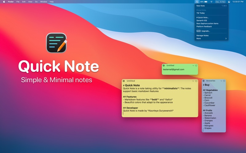 QuickNote - Share Instantly