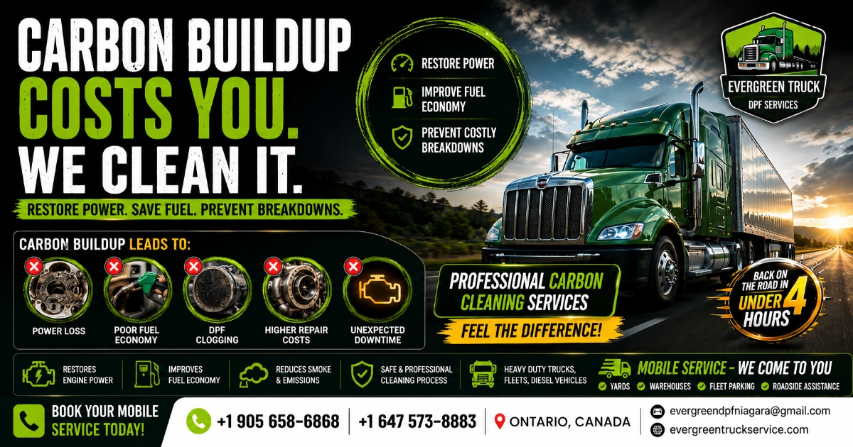 Carbon Buildup in Diesel Trucks: Hidden Fuel Costs & How Hydrogen Cleaning Restores Performance
