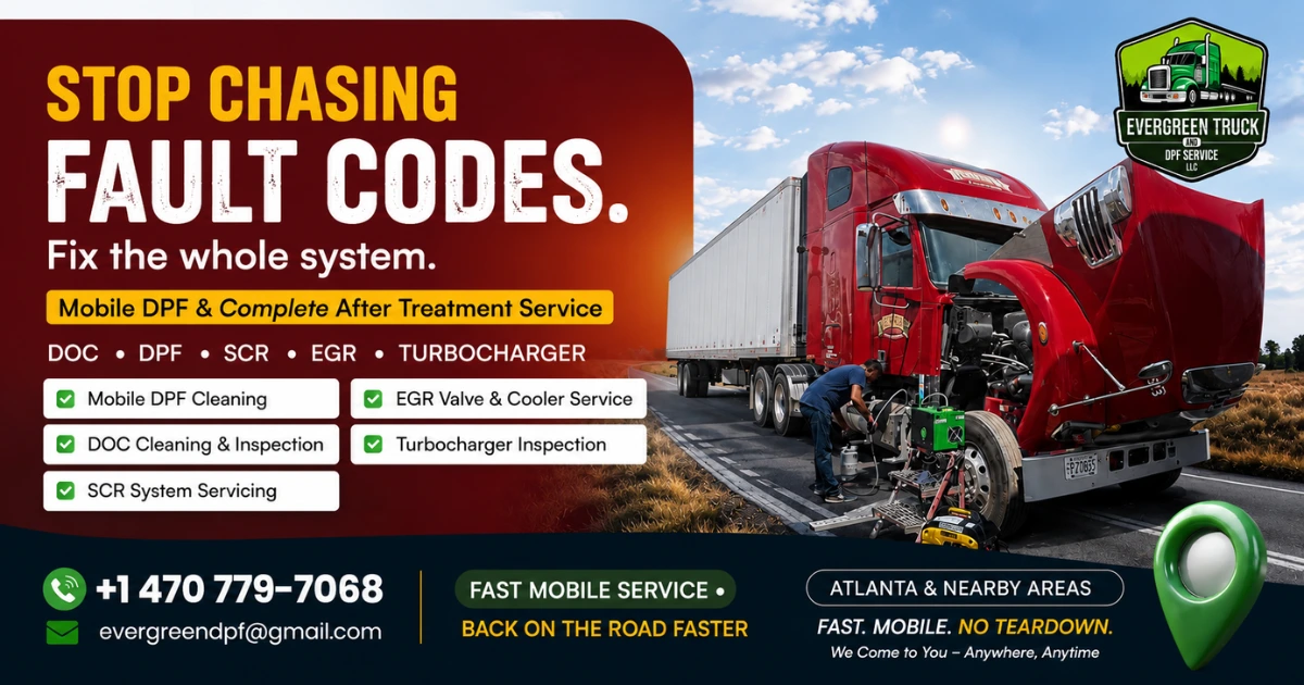 Professional DPF, DOC, SCR & EGR System Inspection