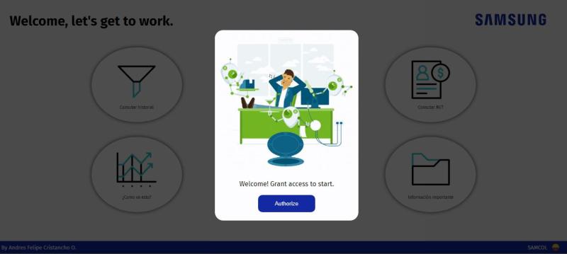 Automatización del flujo de facturación para Samsung Colombia