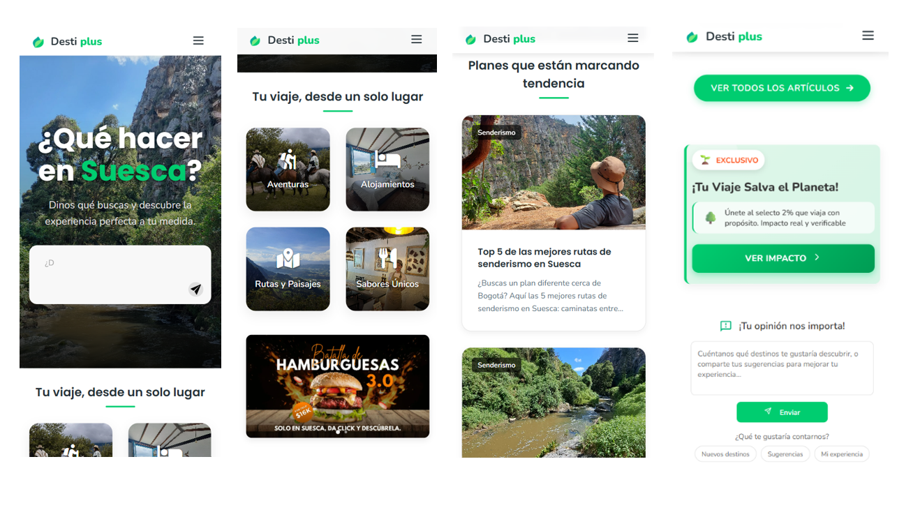 Plataforma de Travel Tech destiplus.com