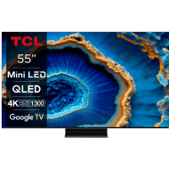 TCL 55C805 televizor, 55" (139 cm), QLED, Mini LED, Ultra HD, Google TV