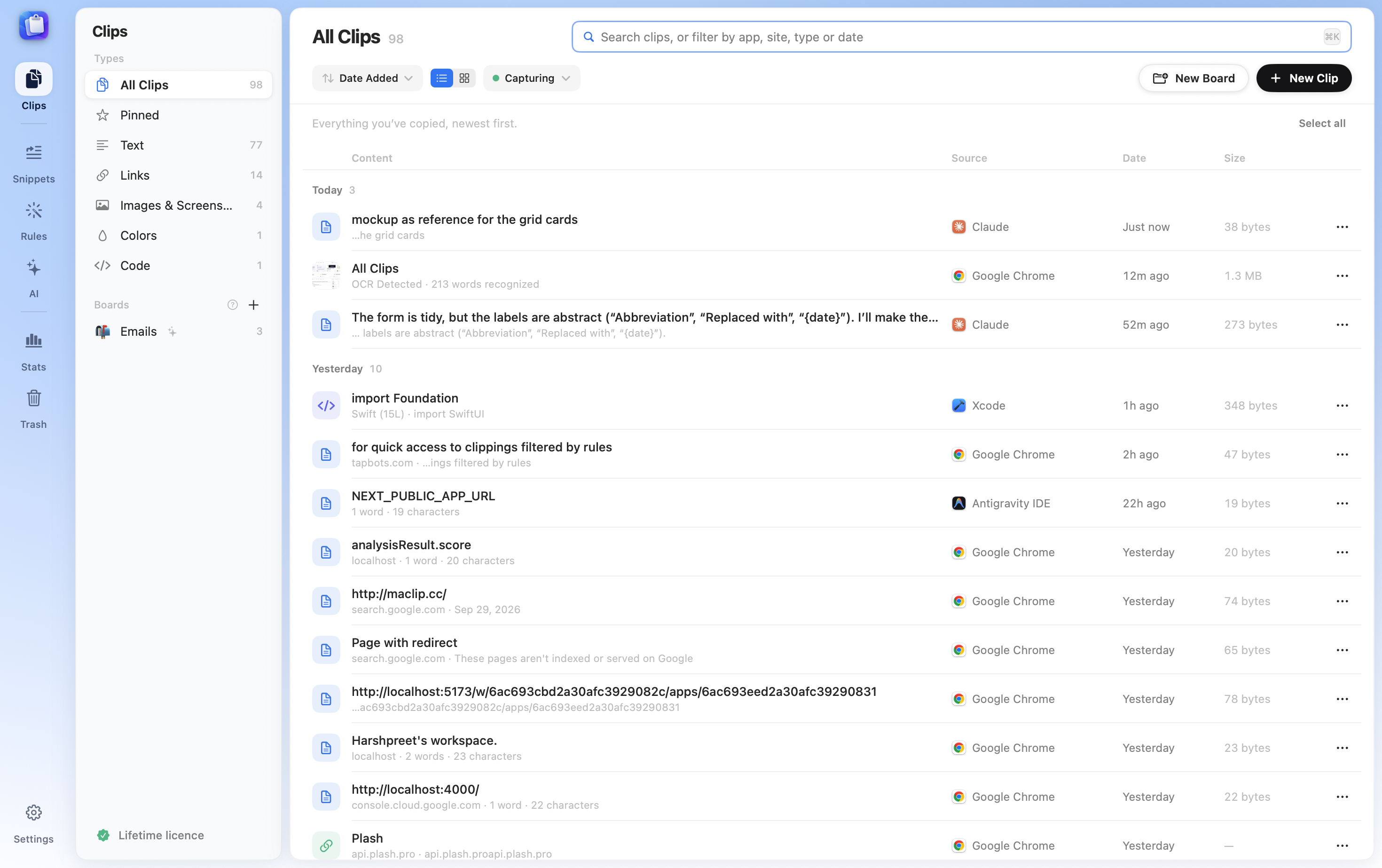 Maclip screenshot 3
